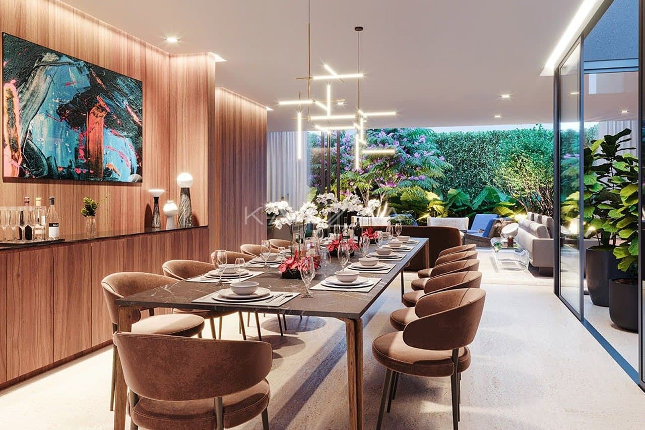 Arquitetura inovadora em condomínio exclusivo. Casa de 643m² na Cidade Jardim. - Foto 9