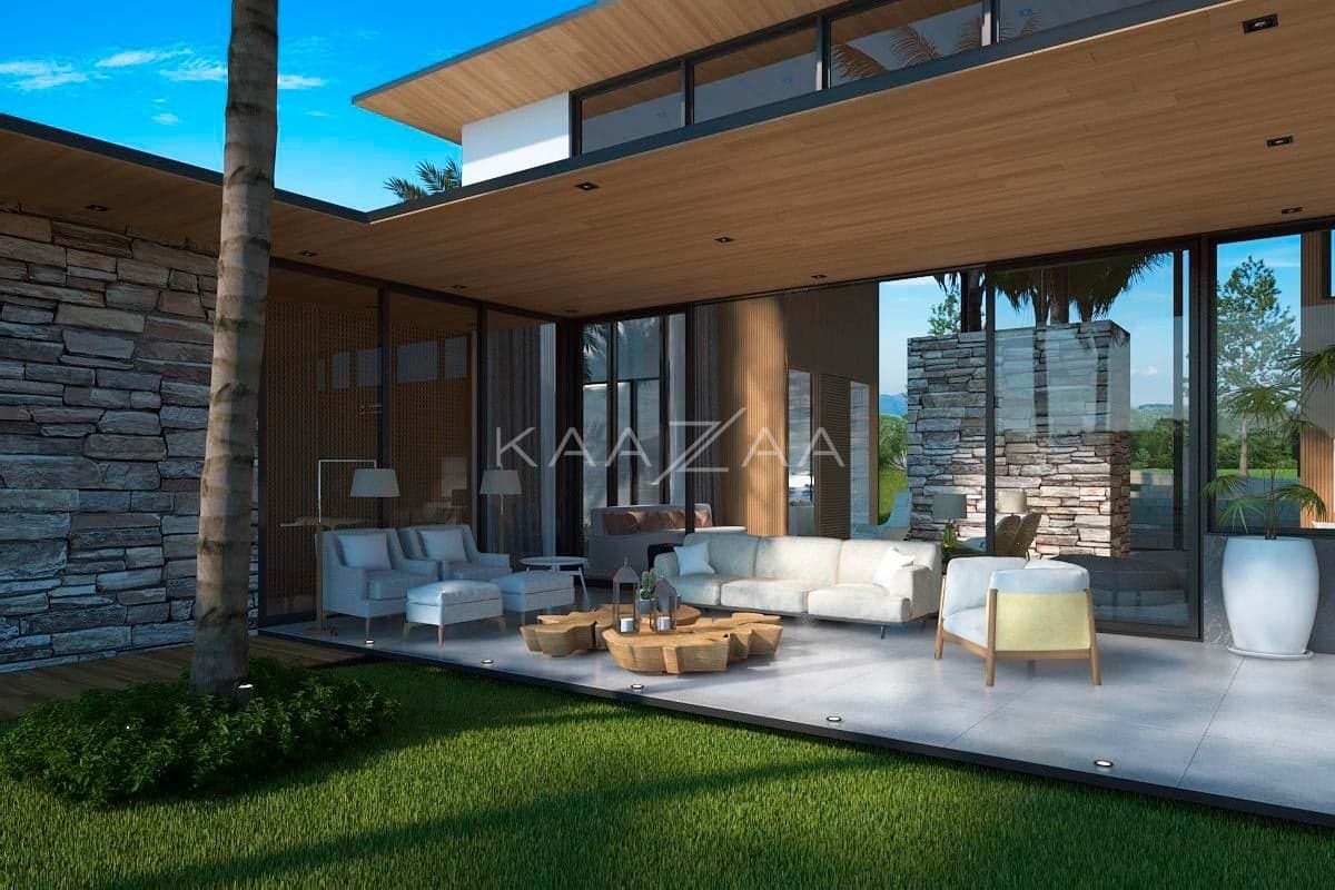Um projeto de casa de campo feito para limpar a vista e se inspirar. No condomínio Quinta da Baroneza. - Foto 24