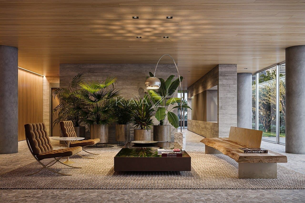 Apartamento com arquitetura de renome internacional neste projeto sustentável e inovador. Lançamento no Itaim Bibi. - Foto 12