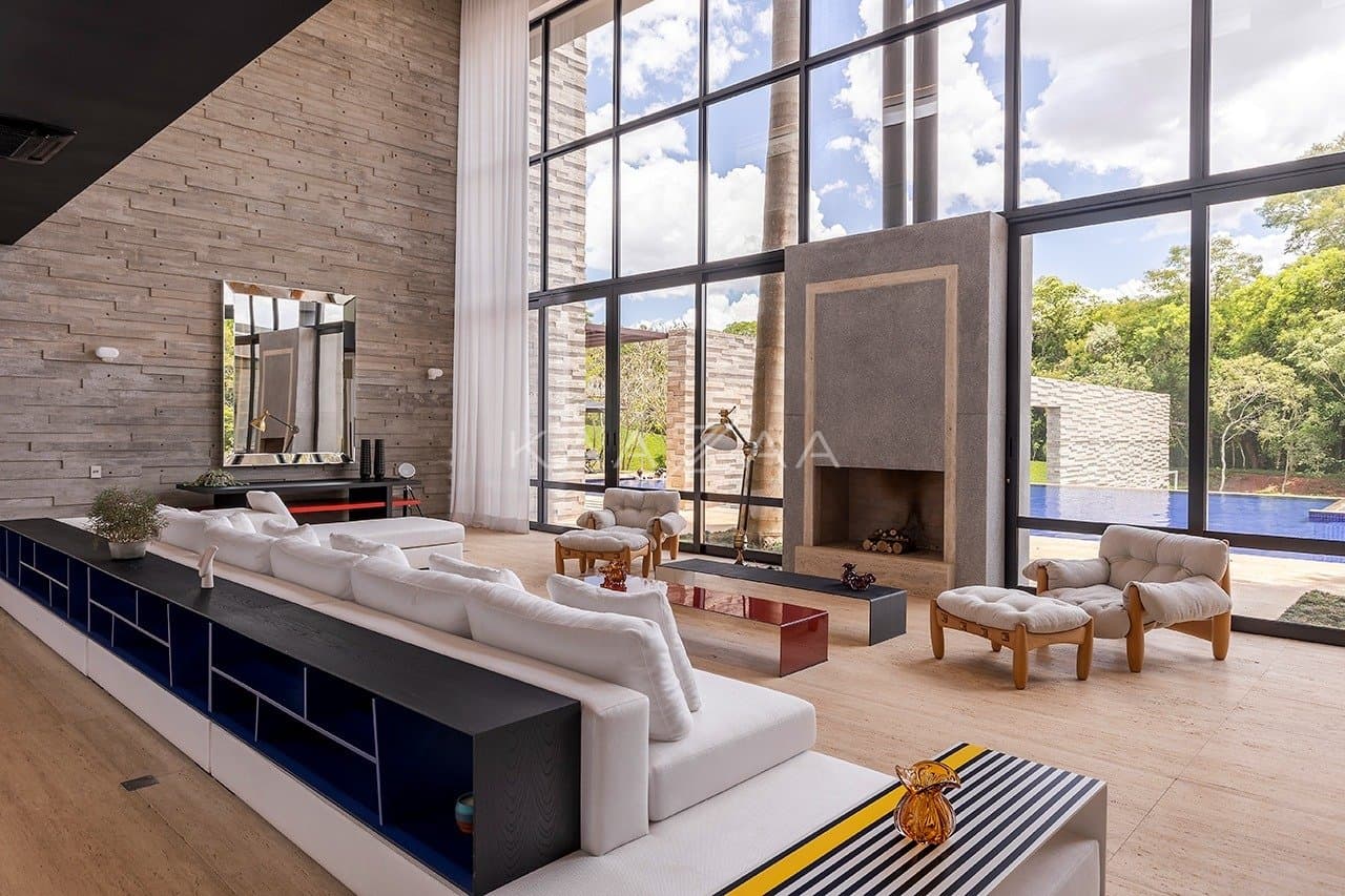Projeto moderno, arrojado e com muita qualidade nos materiais. Casa na Quinta da Baroneza. - Foto 63