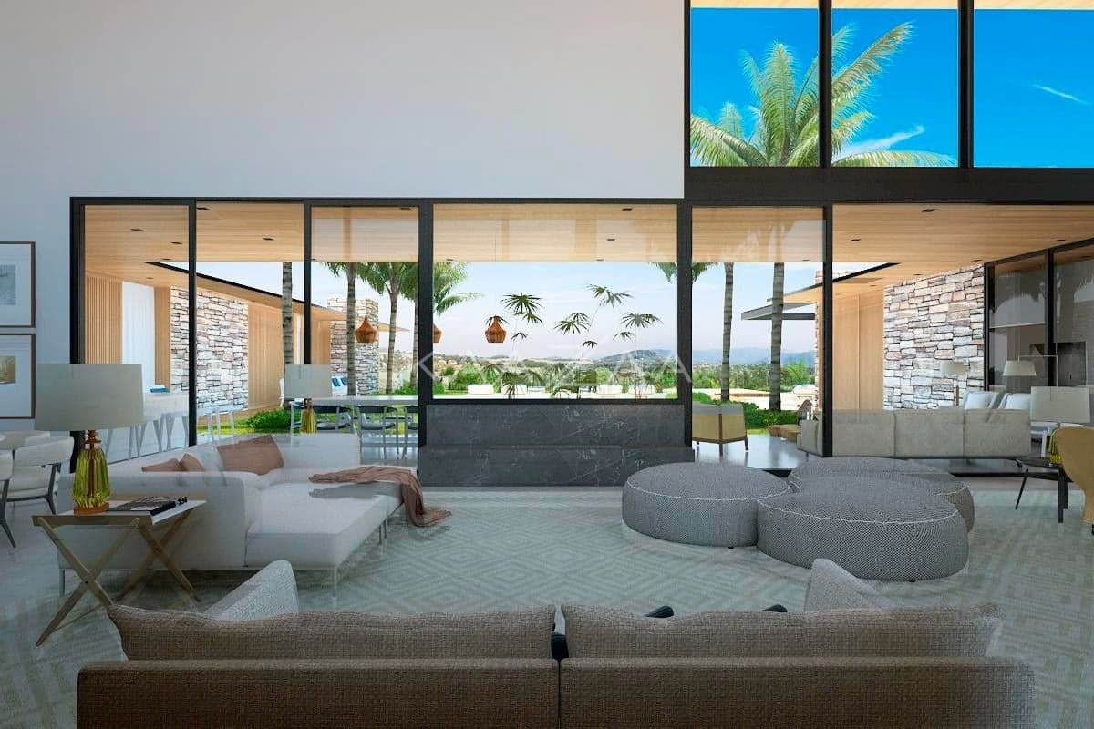 Um projeto de casa de campo feito para limpar a vista e se inspirar. No condomínio Quinta da Baroneza. - Foto 32