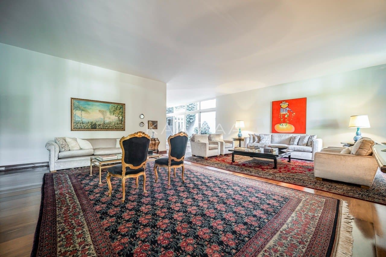 Excelente casa modernista, com lindo jardim em um amplo terreno no Jardim Europa. - Foto 10