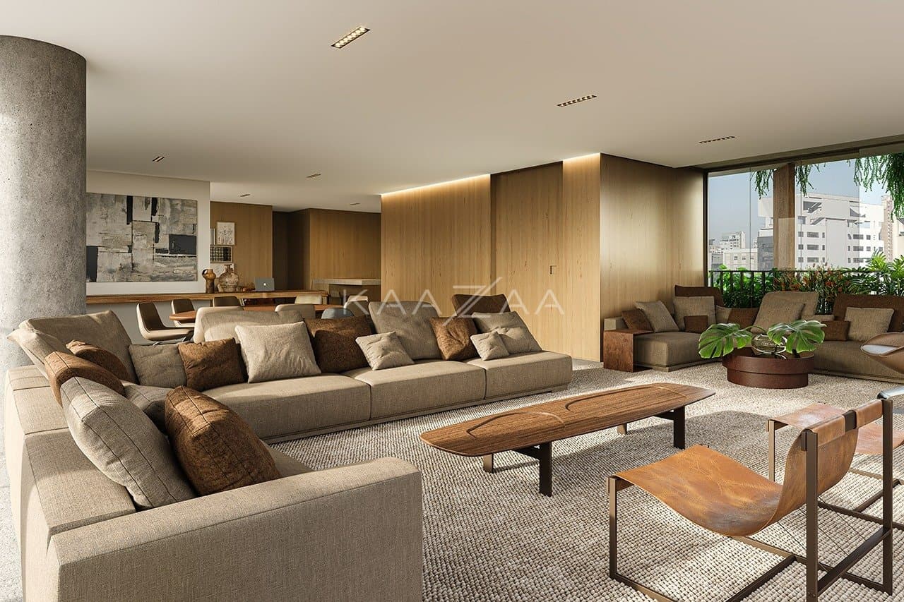 Apartamento com arquitetura de renome internacional neste projeto sustentável e inovador. Lançamento no Itaim Bibi. - Foto 2