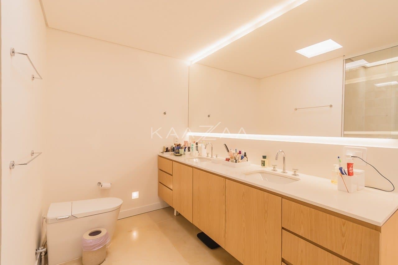 Tranquilidade e segurança, além de estilo e qualidade. Casa em condomínio no Jardim Guedala. - Foto 30