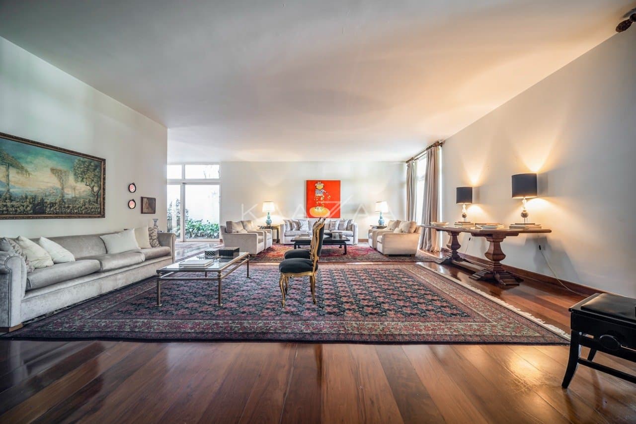 Excelente casa modernista, com lindo jardim em um amplo terreno no Jardim Europa. - Foto 9