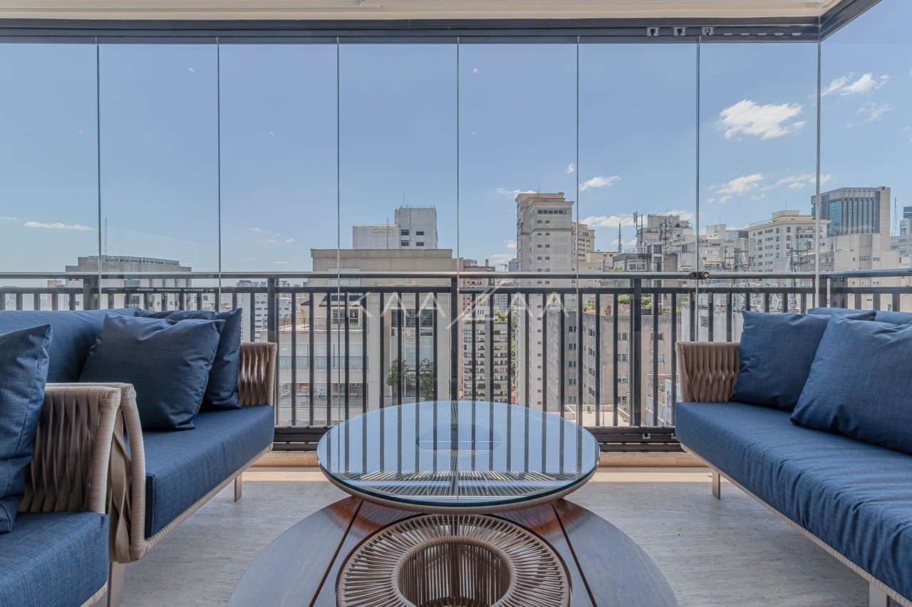 Apartamento novo e recém-entregue, com vista aberta para o skyline no Jardins. - Foto 8