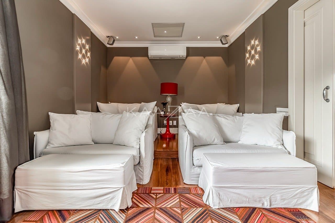 Ambientes suntuosos, planta ampla e vista panorâmica. Apartamento neoclássico no Jardim Guedala. - Foto 20