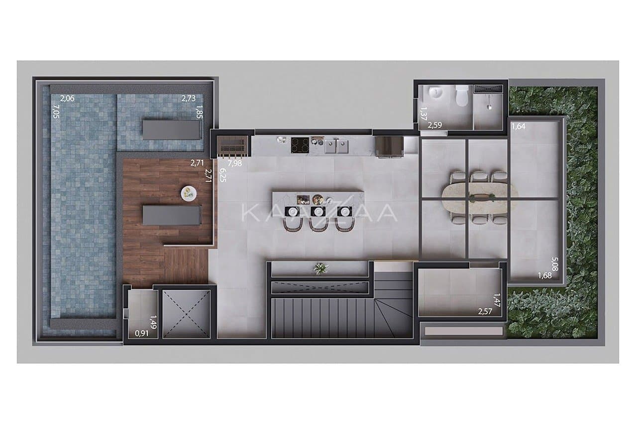 Arquitetura inovadora em condomínio exclusivo. Casa de 643m² na Cidade Jardim. - Foto 17
