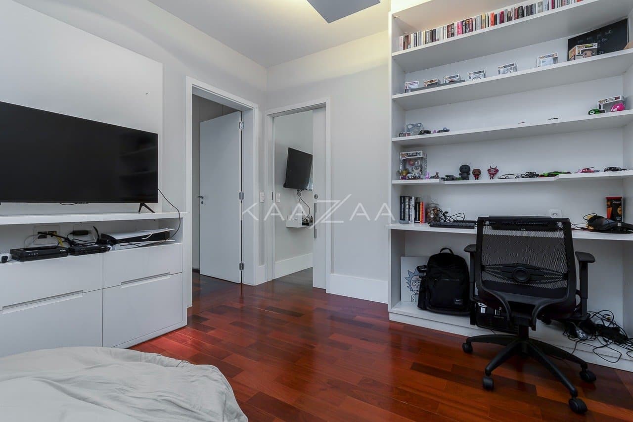 Apartamento perto do parque, em prédio com lazer em Alto de Pinheiros. - Foto 29