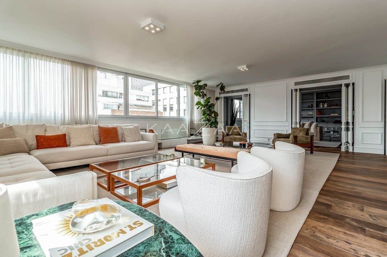 Elegância em estilo clássico: apartamento super iluminado no Itaim Bibi. - Foto 5