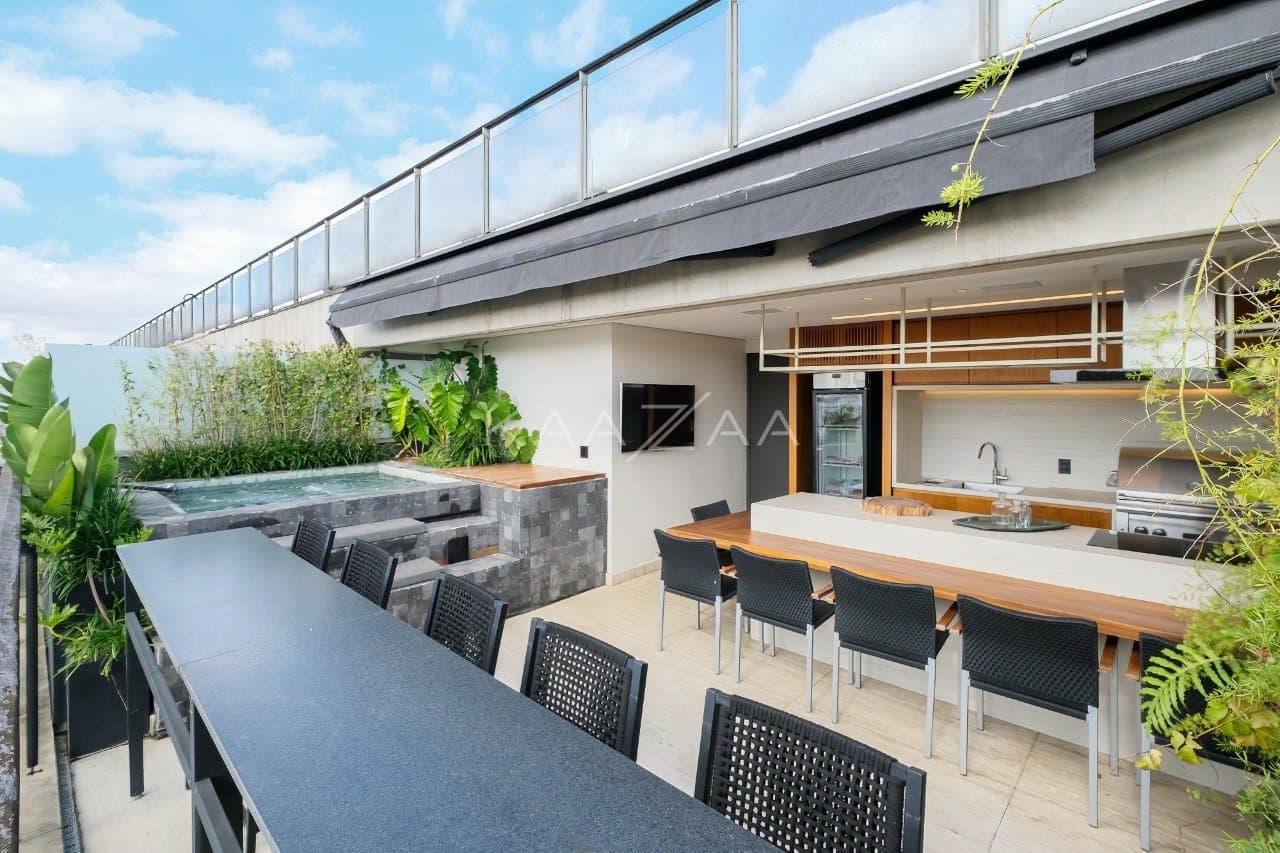 Fantástica cobertura na Vila Nova Conceição, com vista aberta e terraço delicioso. - Foto 4
