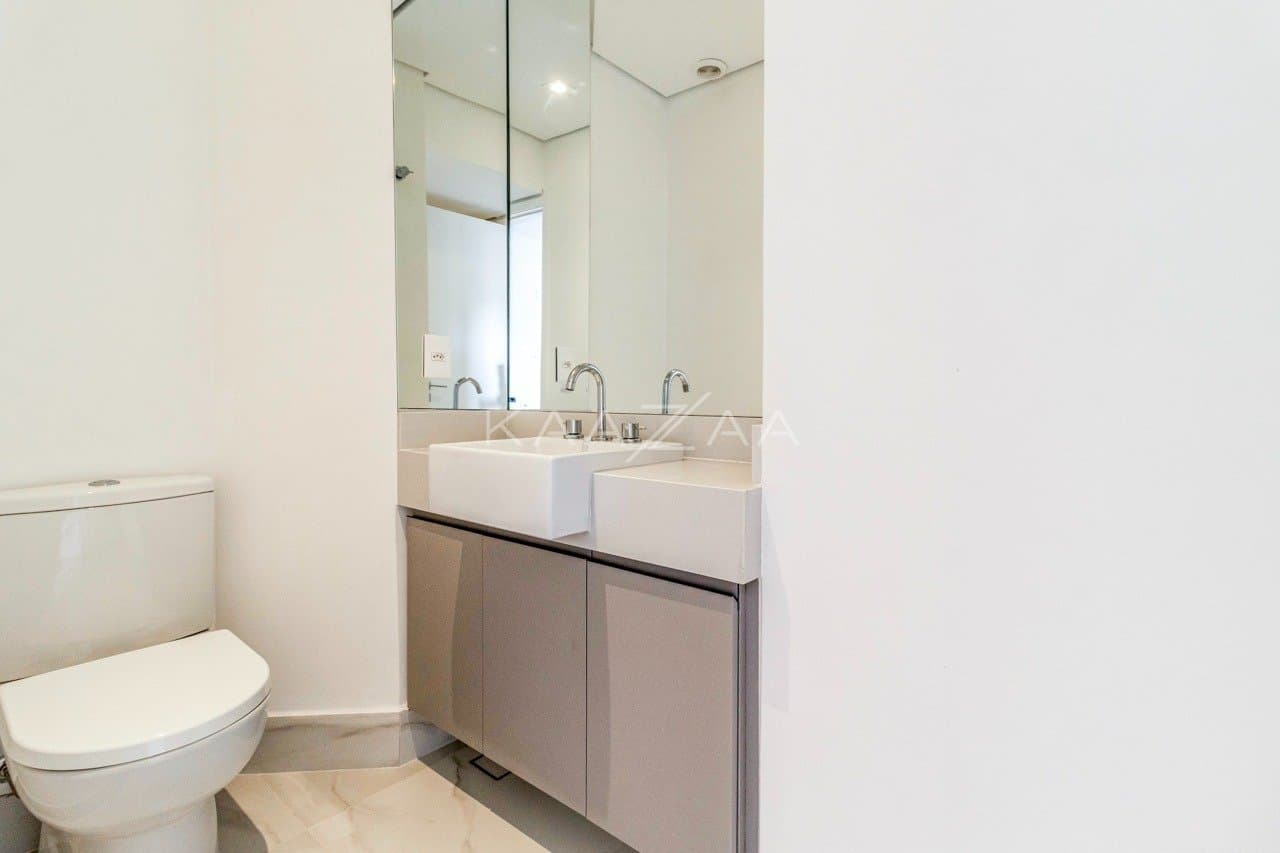 Apartamento novo e recém-entregue, com vista aberta para o skyline no Jardins. - Foto 59