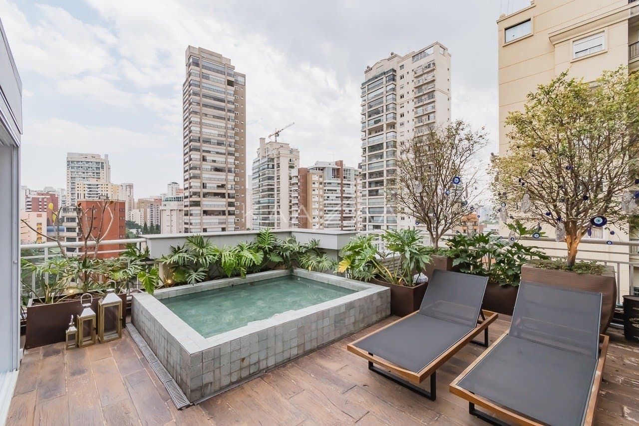 Ares descolados em apartamento duplex contemporâneo na Vila Nova Conceição. - Foto 6