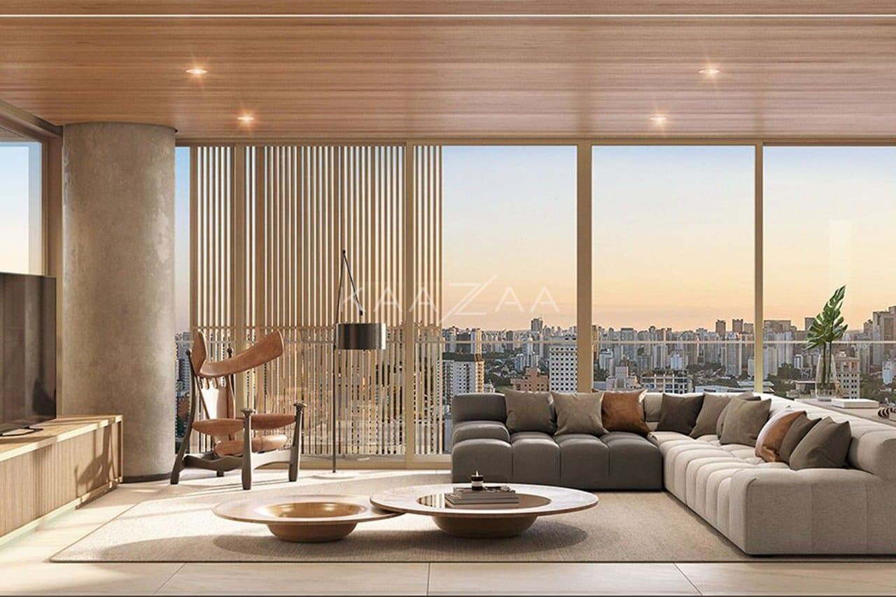 No Itaim Bibi, projeto belíssimo, rico em marcenaria e muito verde. Rodeado de lazer, com design elegante e arquitetura de autor. - Foto 7