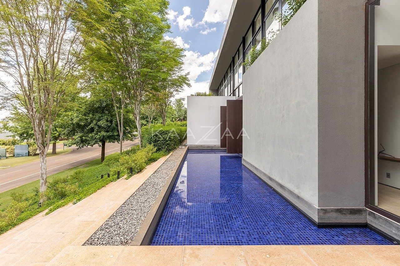 Projeto moderno, arrojado e com muita qualidade nos materiais. Casa na Quinta da Baroneza. - Foto 136