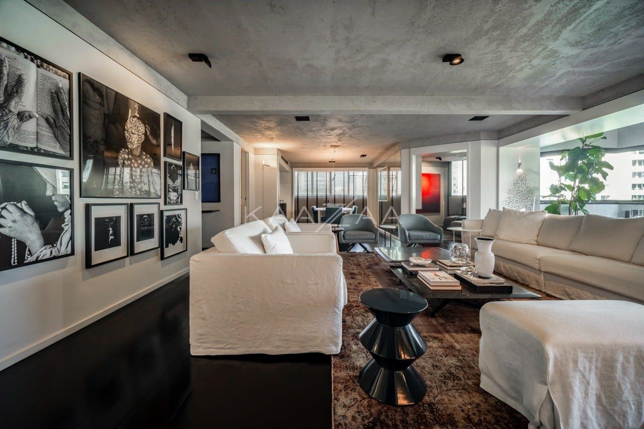 Charme brutalista: apartamento completo em Moema. - Foto 4