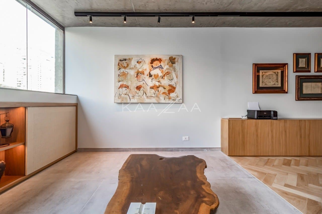 Venha viver em um prédio com arquitetura renomada. Apartamento charmoso no Itaim Bibi. - Foto 7