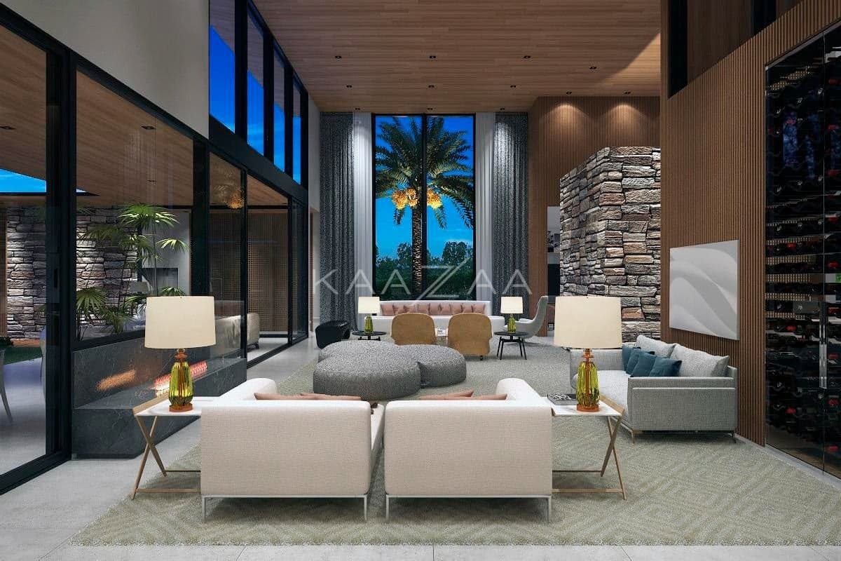 Um projeto de casa de campo feito para limpar a vista e se inspirar. No condomínio Quinta da Baroneza. - Foto 29