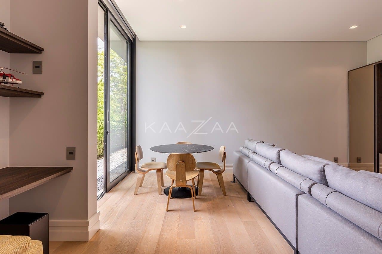 Projeto moderno, arrojado e com muita qualidade nos materiais. Casa na Quinta da Baroneza. - Foto 75