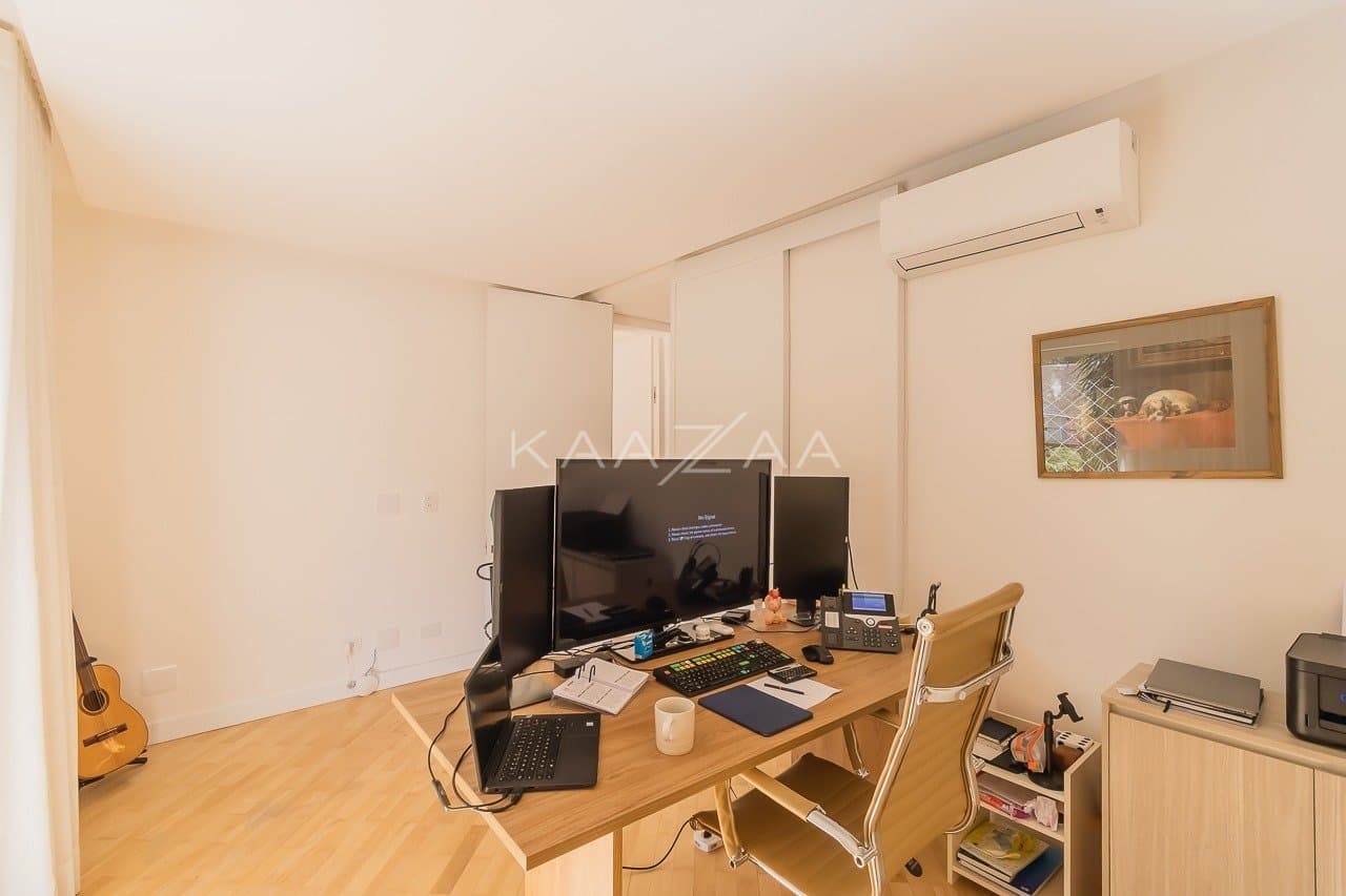 Tranquilidade e segurança, além de estilo e qualidade. Casa em condomínio no Jardim Guedala. - Foto 38