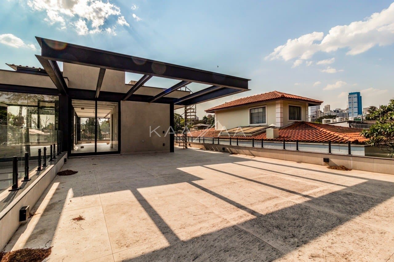 Casa contemporânea com jardim e elevador, no Jardim Paulista. - Foto 56
