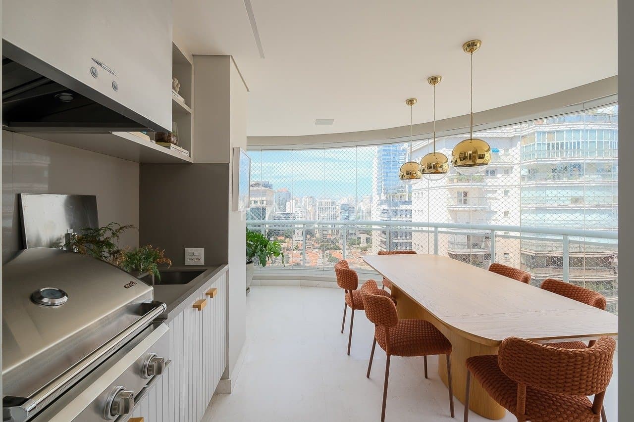 Lindo para quem quer que seja, e maravilhoso para quem curte cozinhar. Apartamento reformado no Itaim. - Foto 12