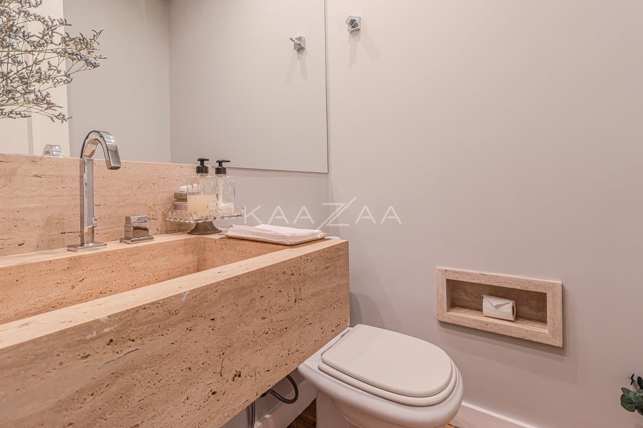 Casa completa em lazer, amplitude e privacidade, com 5 suítes. Em ótima localização na Cidade Jardim. - Foto 54