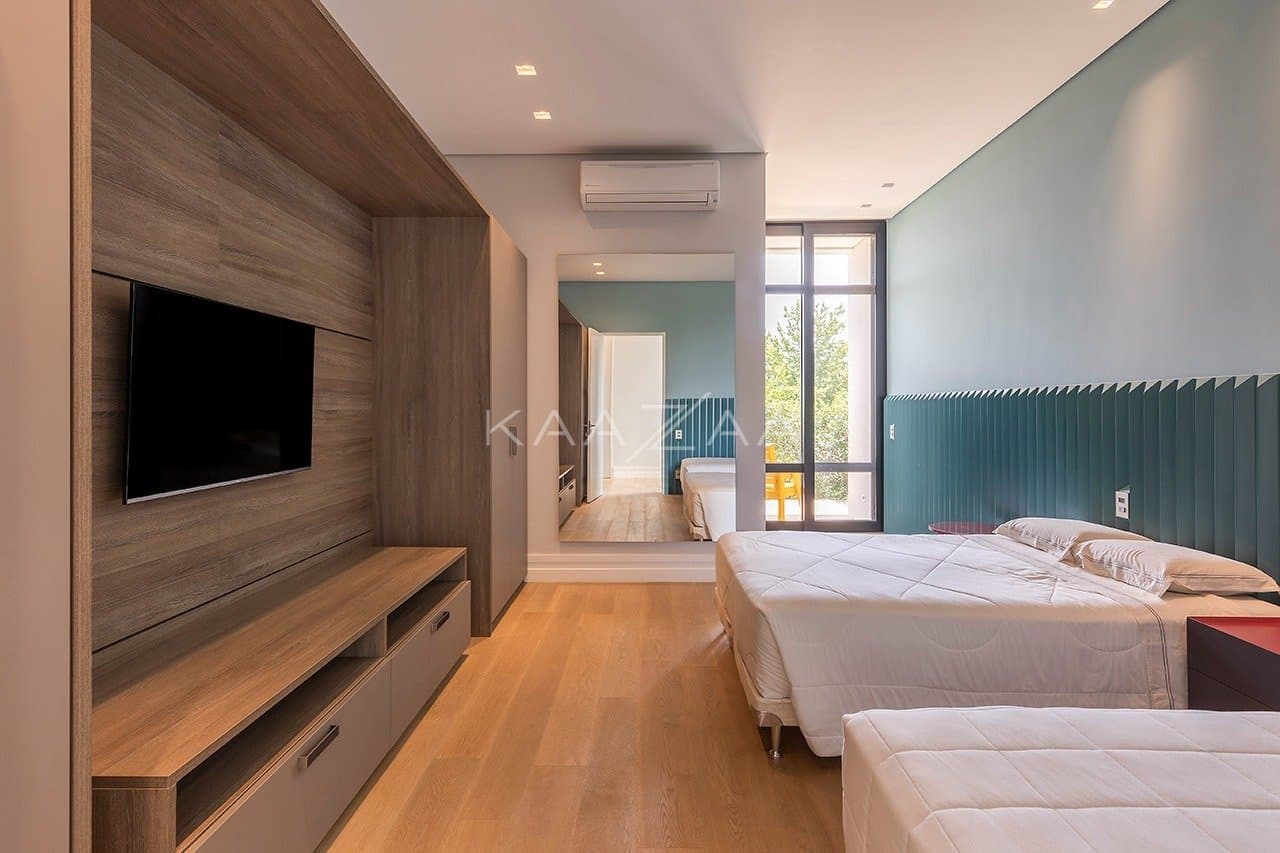 Projeto moderno, arrojado e com muita qualidade nos materiais. Casa na Quinta da Baroneza. - Foto 121
