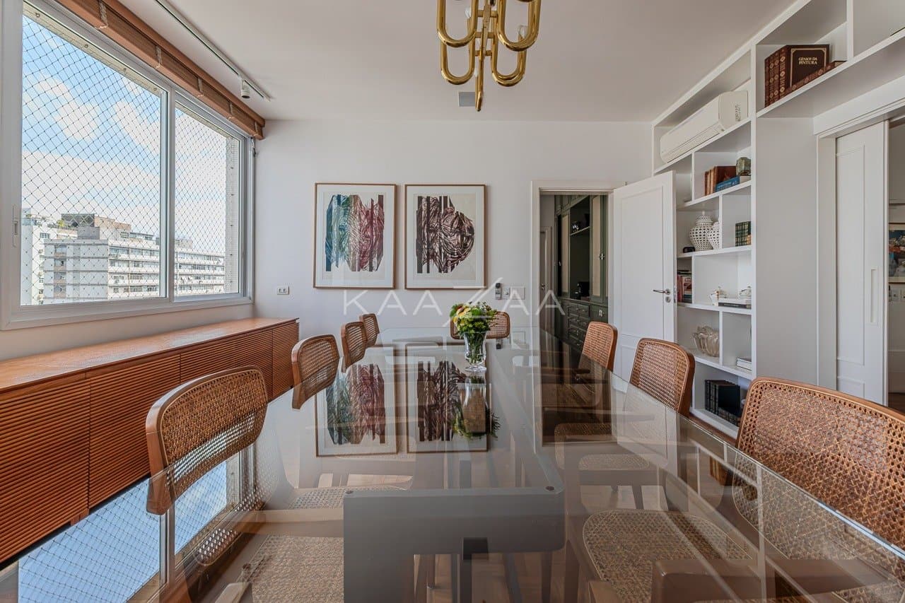 Apartamento reformadíssimo e semimobiliado para locação. No privilégio do coração dos Jardins. - Foto 17