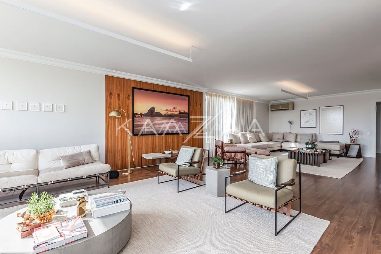 Ambientes amplos e iluminados, com vista panorâmica. Apartamento no Jardim Europa. - Foto 5