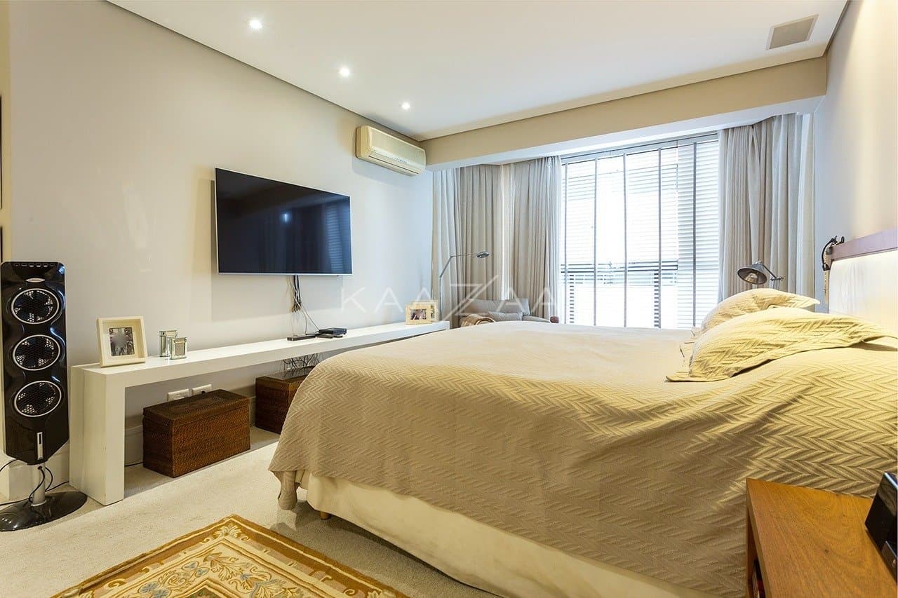 Belíssimo apartamento com pé-direito duplo em região super tranquila de Moema. - Foto 23