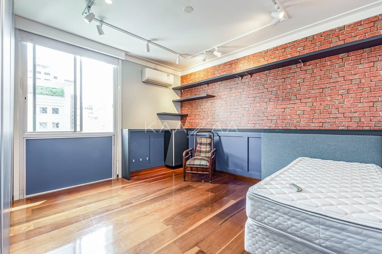Adorável cobertura no Jardim Paulista, ensolarada e com acabamentos descolados. - Foto 34