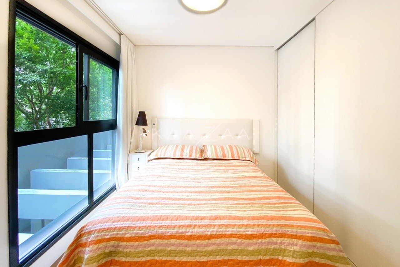 Moderno e aprazível, um apartamento com vista verde no Jardim Paulista. - Foto 17