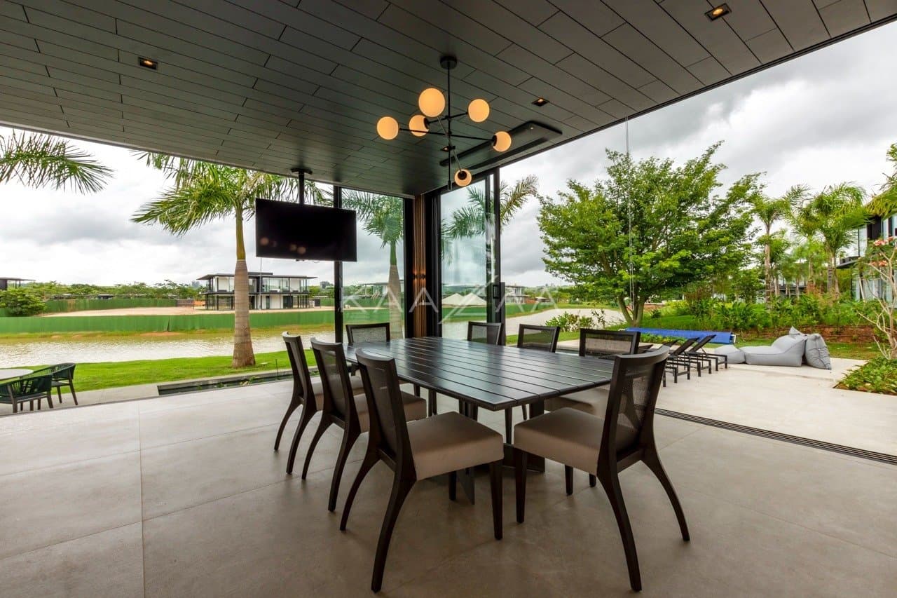 Puro charme e elegância. Casa espetacular em frente ao lago na Fazenda Boa Vista. - Foto 19
