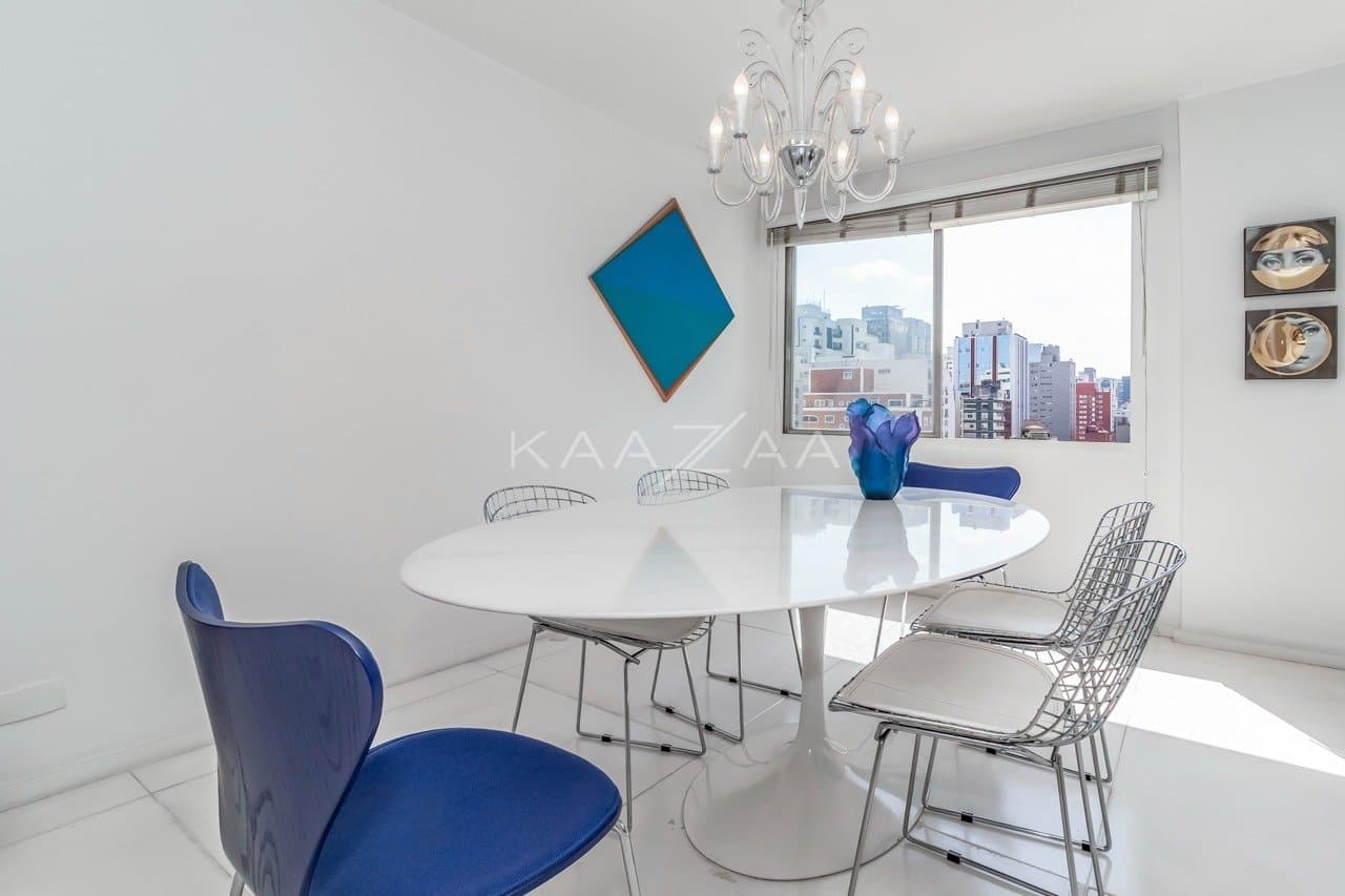 Apartamento reformado, ótima planta e muita luz natural. No miolo do Jardins. - Foto 8