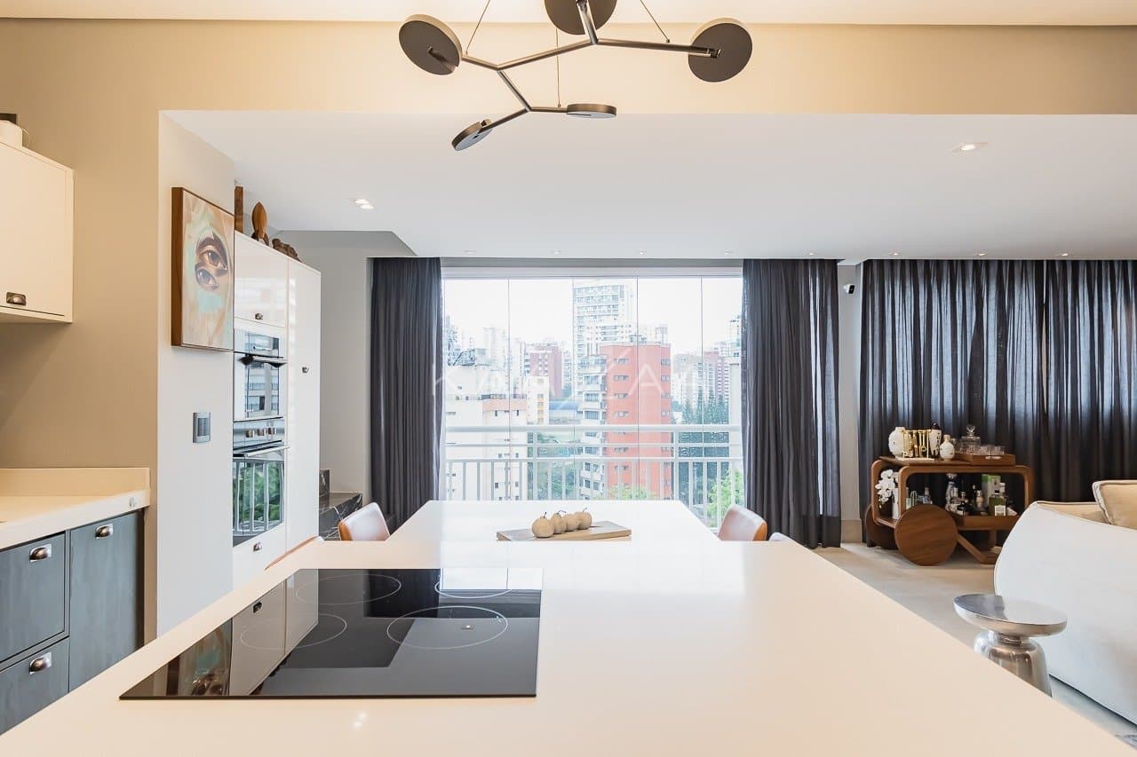 Ares descolados em apartamento duplex contemporâneo na Vila Nova Conceição. - Foto 28