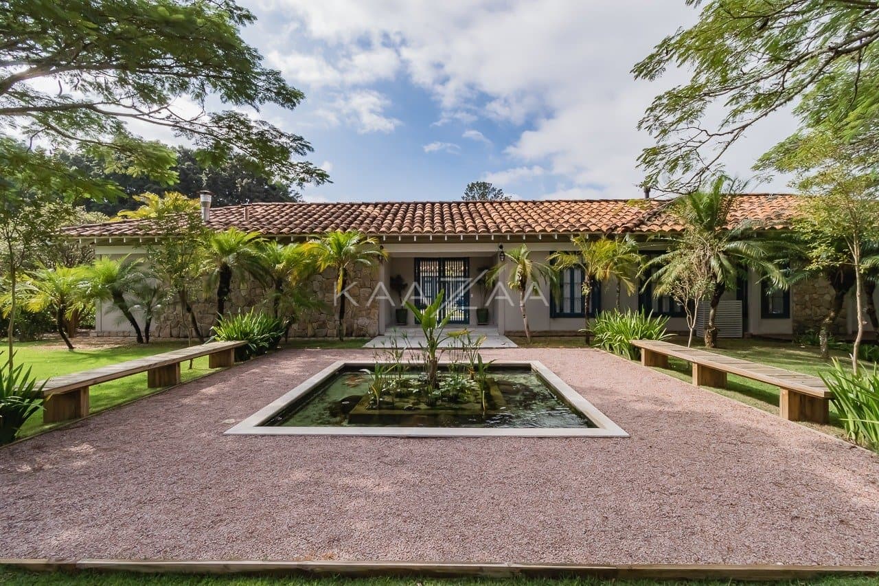 Linda paisagem e ares coloniais são o charme desta casa no condomínio Quinta da Baroneza. - Foto 106