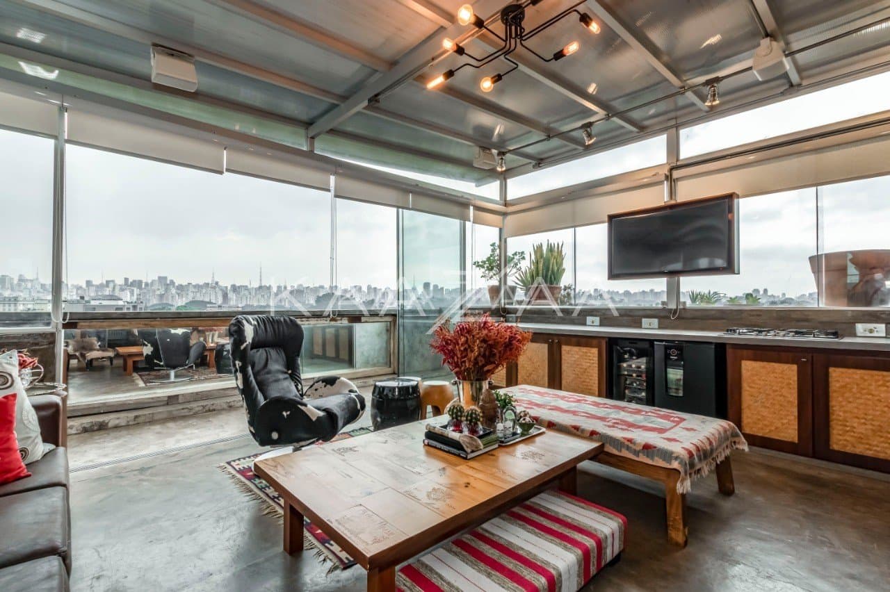 Cobertura incrível com ares de loft nova-iorquino na Vila Nova Conceição. - Foto 1