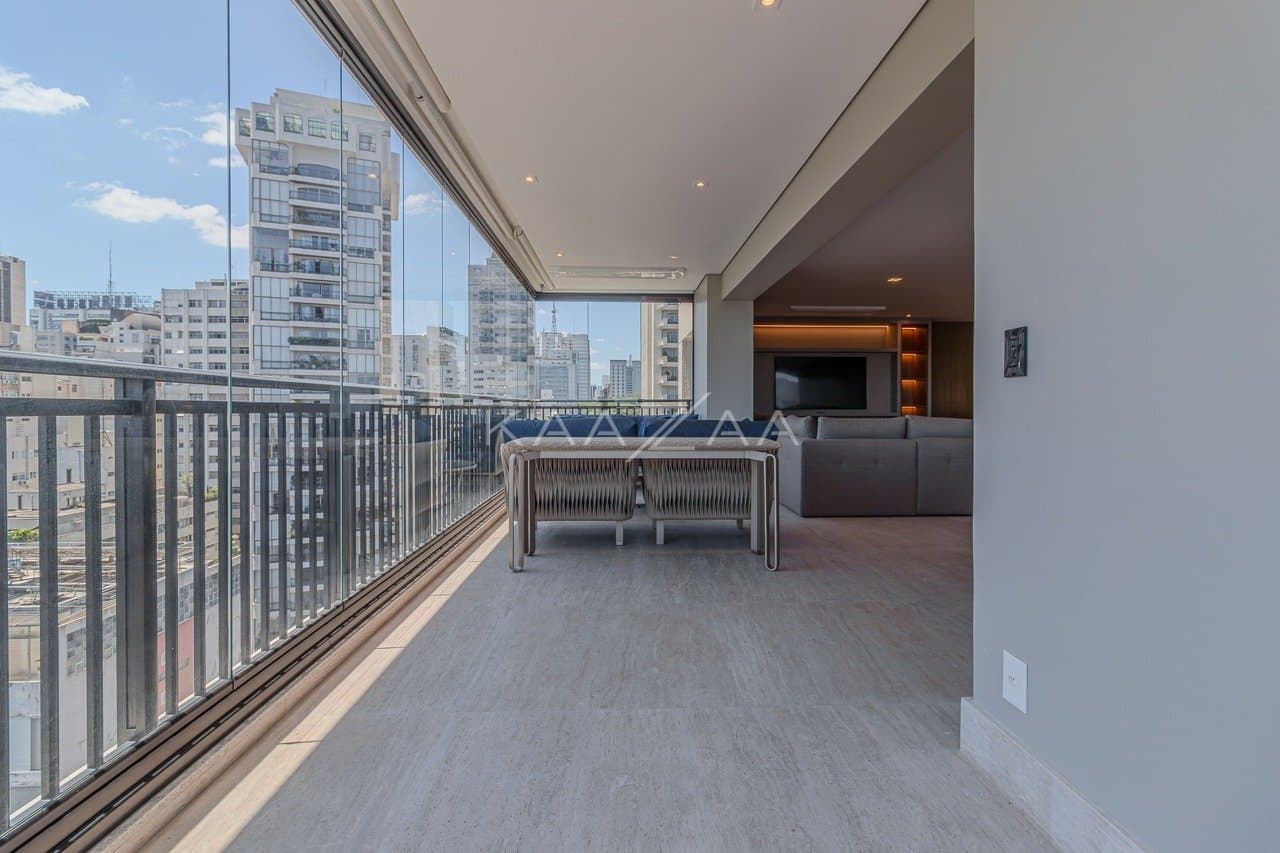 Apartamento novo e recém-entregue, com vista aberta para o skyline no Jardins. - Foto 9
