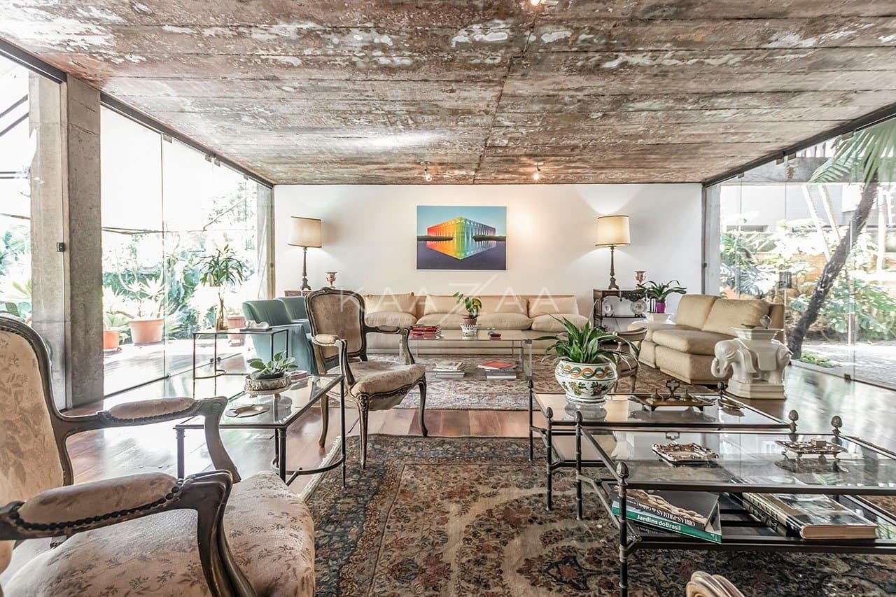 Clima modernista, para contemplar a natureza em espaços sofisticados nesta casa em Cidade Jardim. - Foto 10